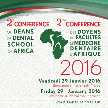 La 2ème Conférence des Doyens de Facultés de Médecine Dentaire d'Afrique